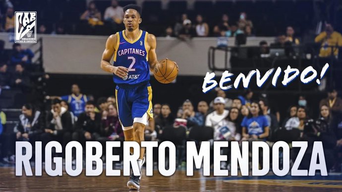 Rigoberto Mendoza, nuevo jugador del Monbus Obradoiro.