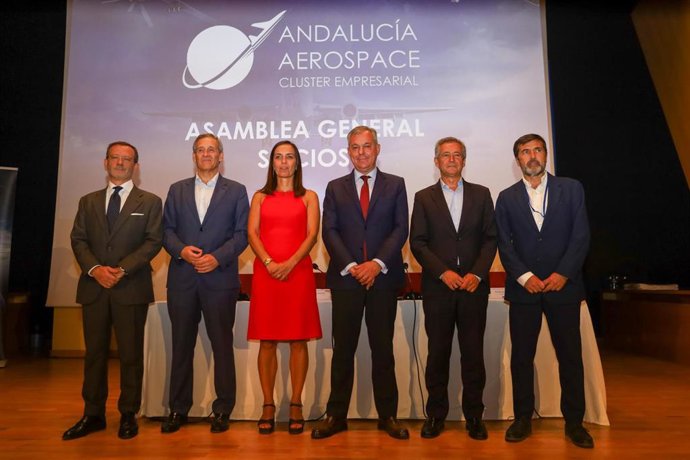 Acto de la asamblea general del Cluster Empresarial Andalucía Aerospace,
