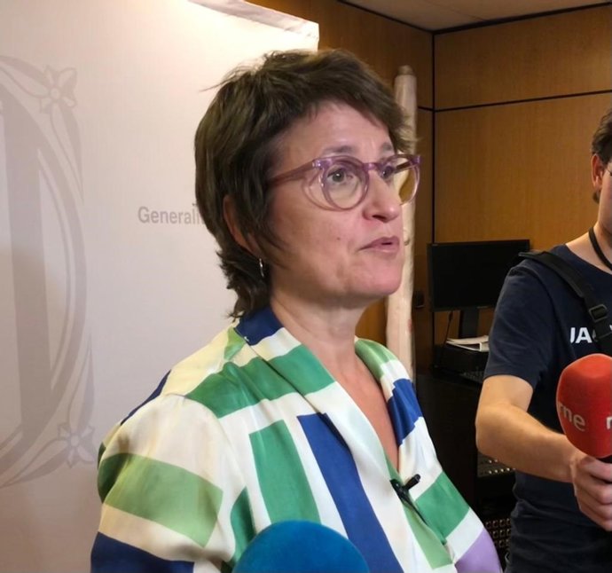 La consellera d'Educació, Anna Simó