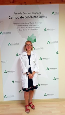 Fátima González, nueva directora gerente del Área de Gestión Sanitaria Campo de Gibraltar Oeste.