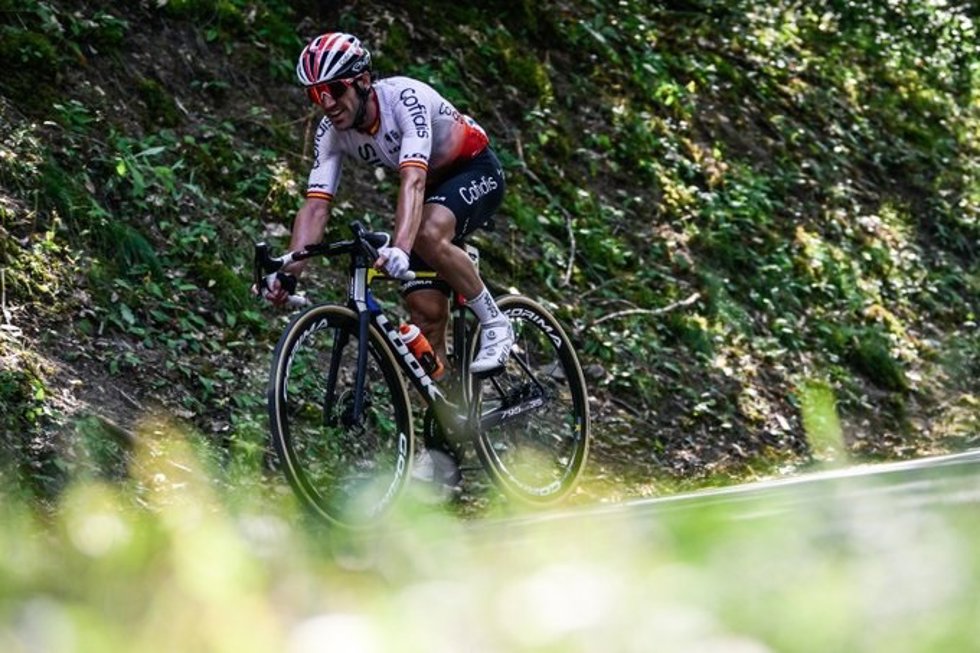 El corredor español Ion Izagirre (Cofidis), ganador de la duodécima etapa del Tour de Francia de 2023.