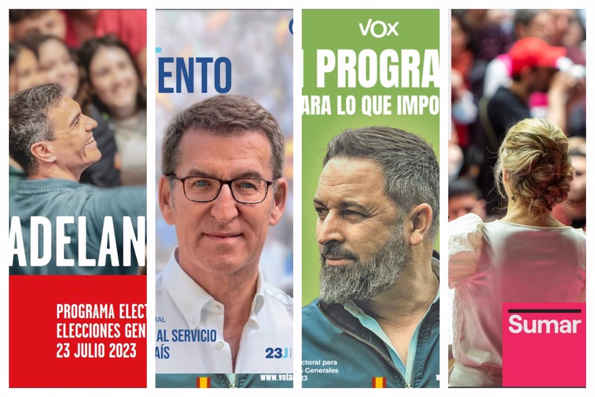 Elecciones generales Consulta los programas electorales de PSOE, PP