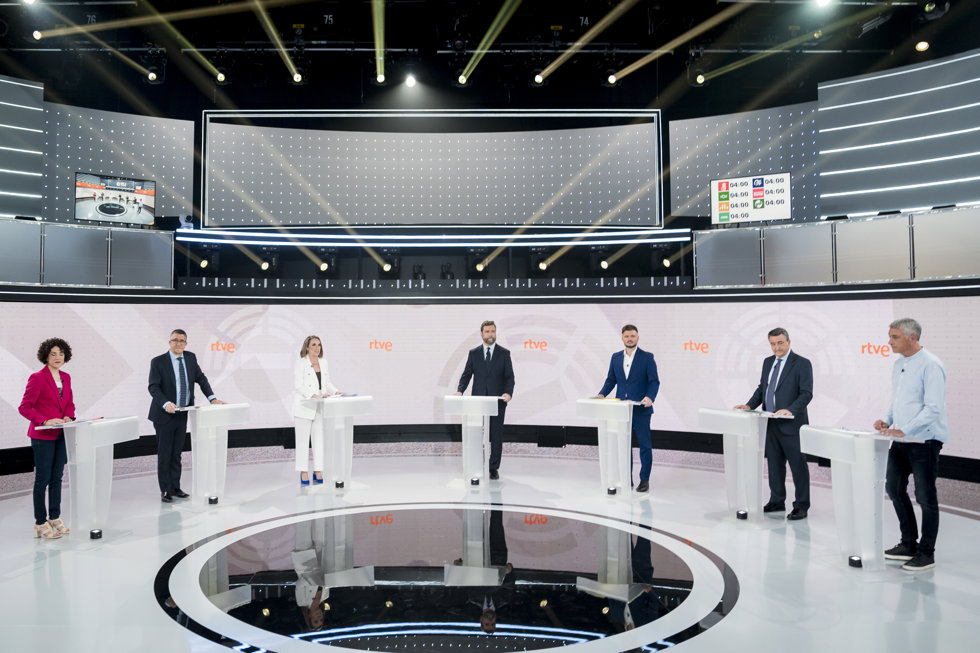 Debate a siete de RTVE