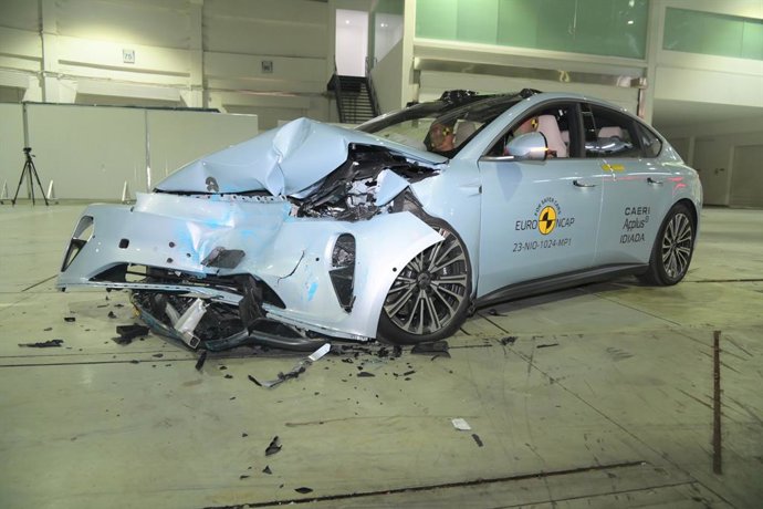 NIO ET5 en las pruebas de seguridad de Euro NCAP