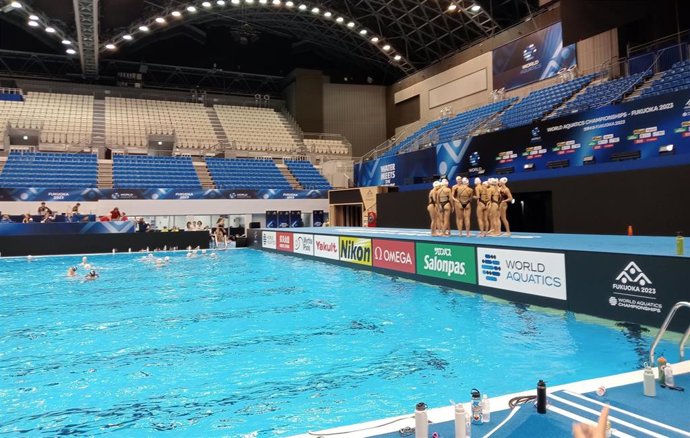 La natación artística abre el Campeonato del Mundo.