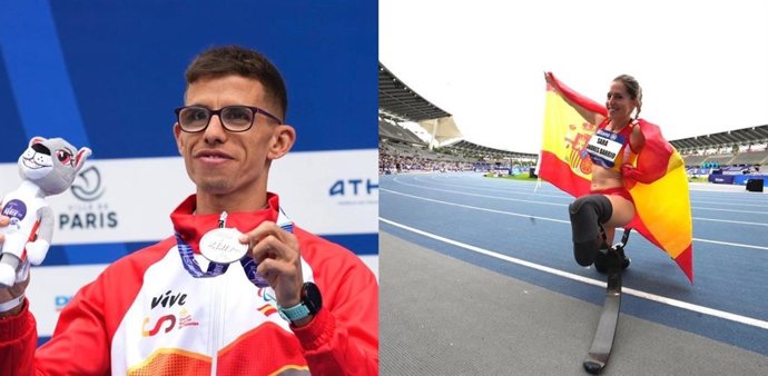 Sara Andrés y Yassine Ouhdadi dan a España otras dos platas en el Mundial de atletismo paralímpico.