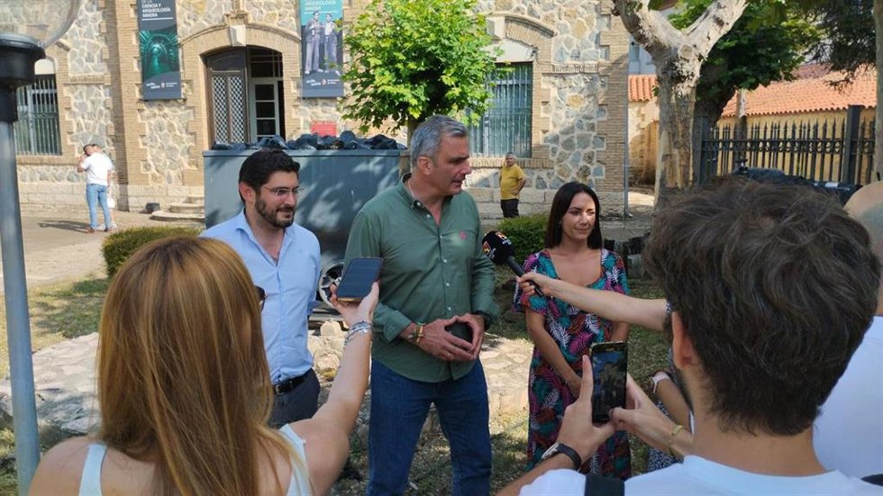 Ortega Smith ha visitado algunas localidades del Bajo Aragón