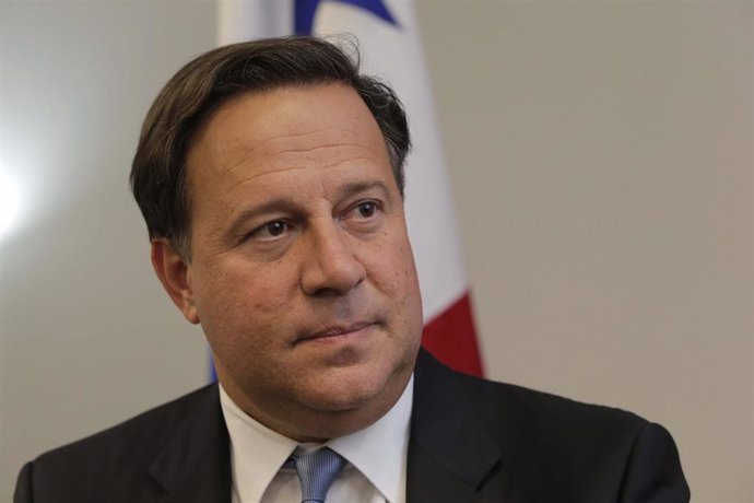 Archivo - El expresidente de Panamá Juan Carlos Varela