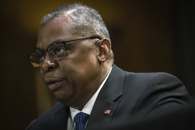 Archivo - El secretario de Defensa de EEUU, Lloyd Austin