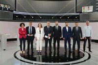 El debate a siete fue visto por casi 1,9 millones de espectadores y obtuvo una cuota de pantalla del 18,6%
