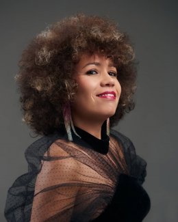 La cantante cubana Virginia Guantanamera