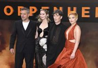 VÍDEO: Los actores Oppenheimer abandonan la premiere en Londres para unirse a la huelga