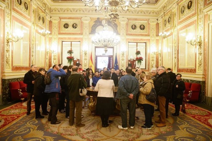 Archivo - Visita al Congreso de los Diputados