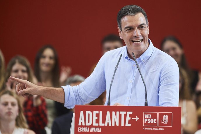 El president del Govern central i candidat del PSOE a les generals, Pedro Sánchez