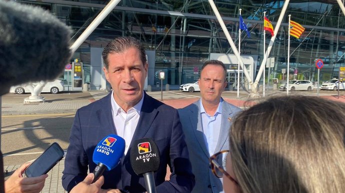 El candidato de VOX al Congreso por Zaragoza, Pedro Fernández.