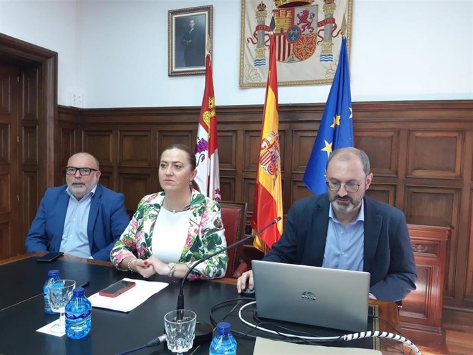 La delegada Virginia Barcones, en la presentación del programa.
