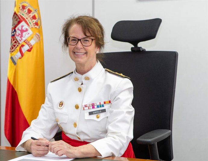 La general interventora María Teresa Gordillo, tercera mujer general en las Fuerzas Armadas