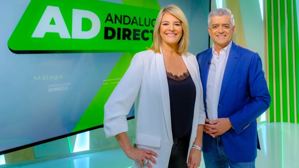 Presentadores del programa de Canal Sur Televisión 'Andalucía Directo'.