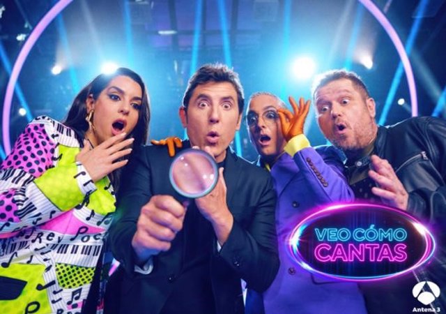 Antena 3 Internacional estrena el sábado la segunda edición de ‘Veo cómo cantas’