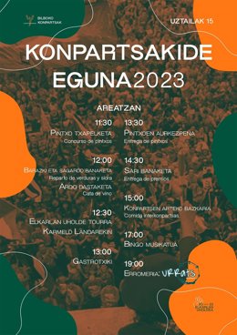 Konpartsakide Eguneko egitaraua