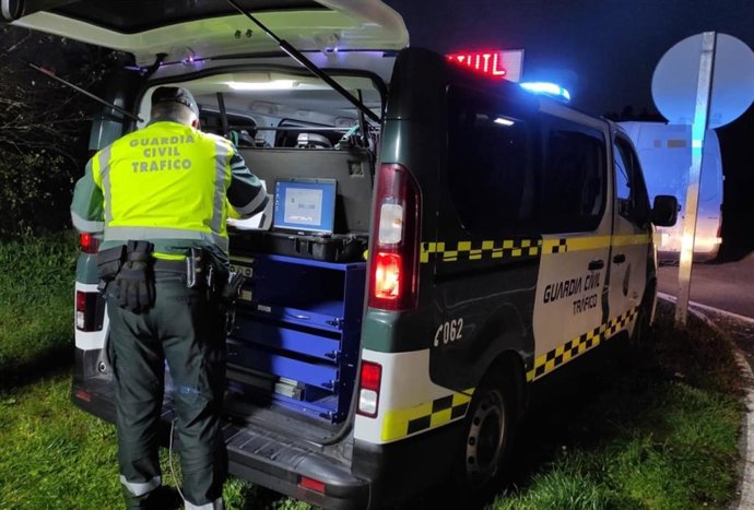 Control Guardia Civil de Tráfico.
