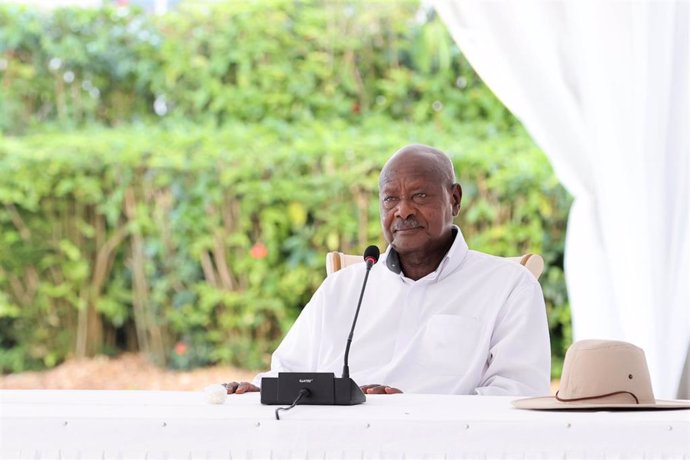 El presidente de Uganda, Yoweri Museveni 