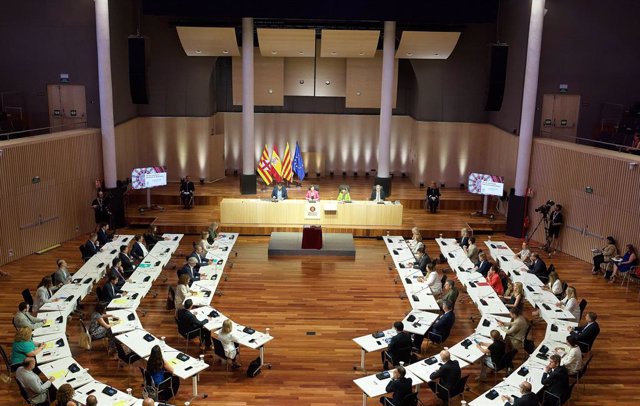 El ple de constitució de la Diputació de Barcelona