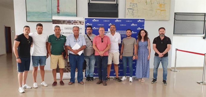 Representantes CCOO y CTA convenio del aceite.