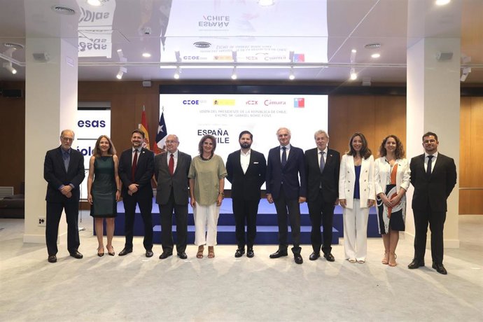 Encuentro empresarial entre España y Chile en la sede de la CEOE