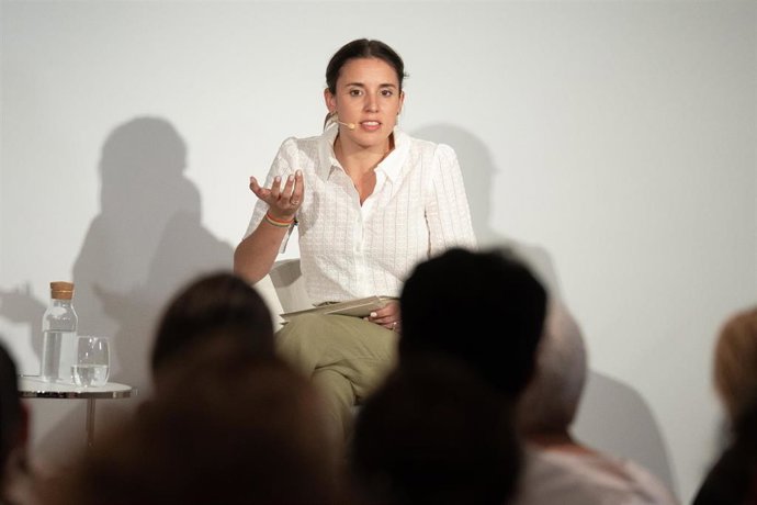 La ministra de Igualdad, Irene Montero.