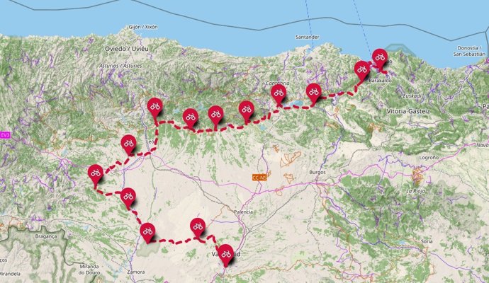 La XII edición de la Ecomarcha parte este sábado de Valladolid y recorrerá 700 km en defensa de la movilidad sostenible