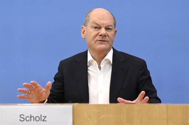 El canciller alemán, Olaf Scholz