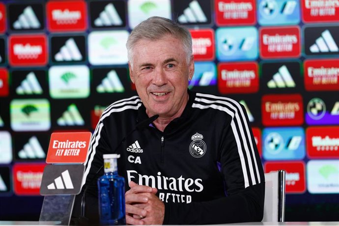 Archivo - Carlo Ancelotti, entrenador del Real Madrid.