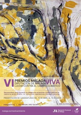 Archivo - Málaga.- Los Premios Málaga Viva de la Diputación celebran su sexta edición con nueva categoría para centros educativos
