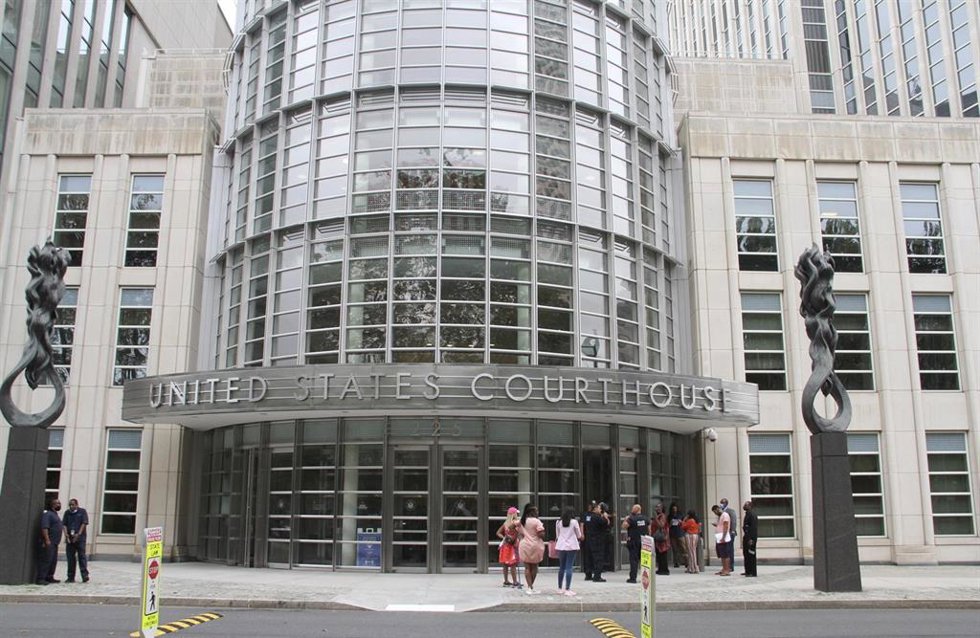 Archivo - Tribunal federal de distrito en Brooklyn 