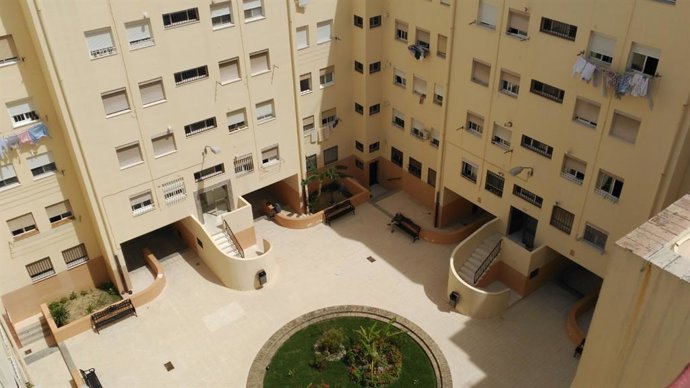 Viviendas de la calle Alegría.