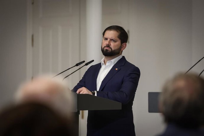 El presidente de Chile, Gabriel Boric 