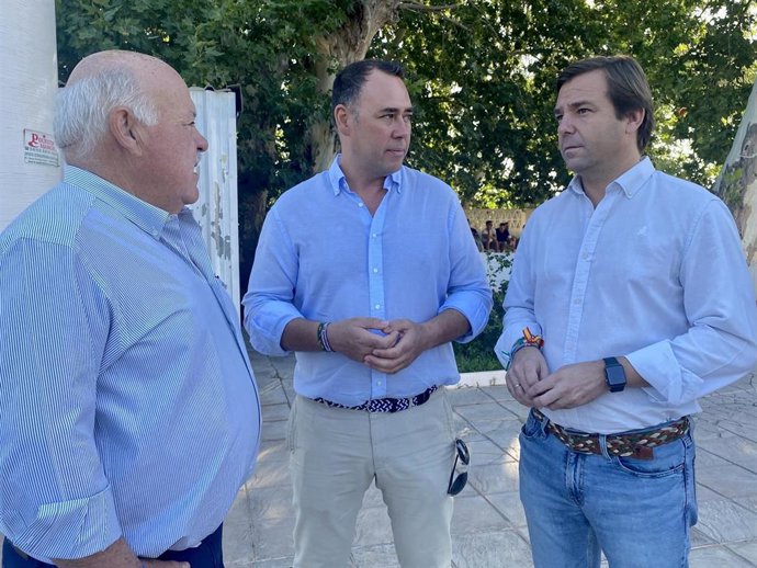 Repullo, en Córdoba, en un acto de campaña.