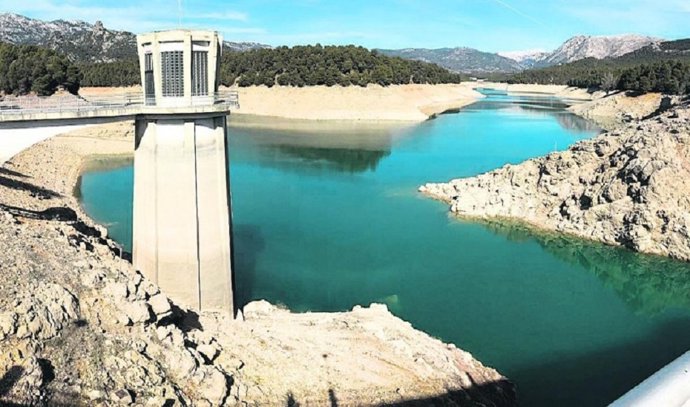 Presa de La Bolera, en Pozo Alcón.