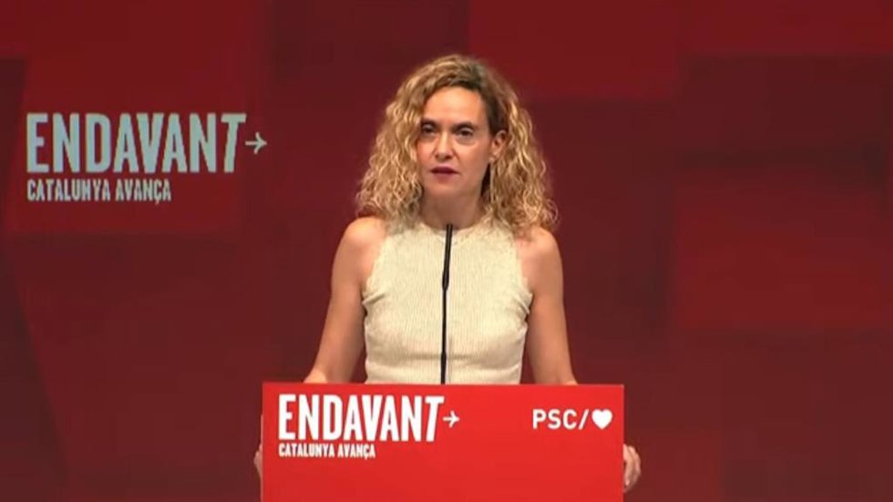 Meritxell Batet (PSC): "El problema no es sólo Vox sino el PP"