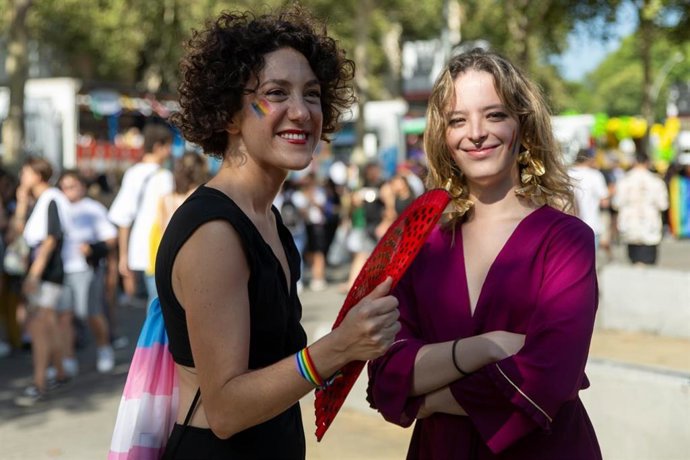 Vidal y Duval en Pride Bcn