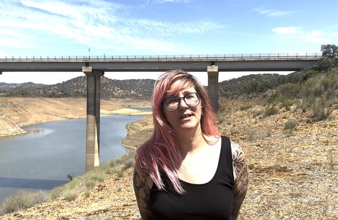 La candidata al Congreso de los Diputados por Sumar en la provincia de Huelva, Irene Reyes