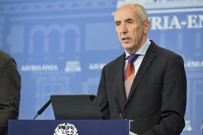 El consejero de Seguridad, Josu Erkoreka