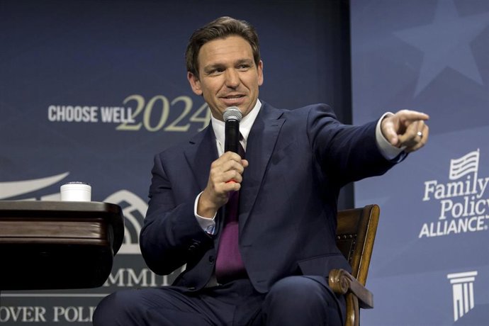 El gobernador de Florida, Ron DeSantis