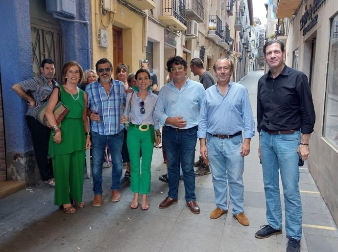 La candidatura de VOX al Congreso por Zaragoza, en Borja.