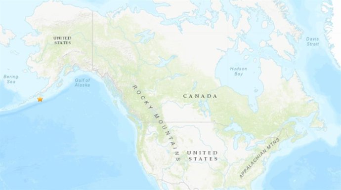 Terremoto de magnitud 7,2 frente a las costas de Alaska, en EEUU