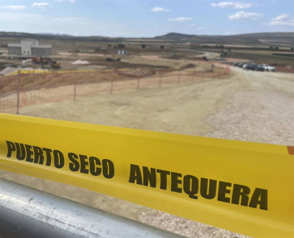 Obras del Puerto Seco de Antequera