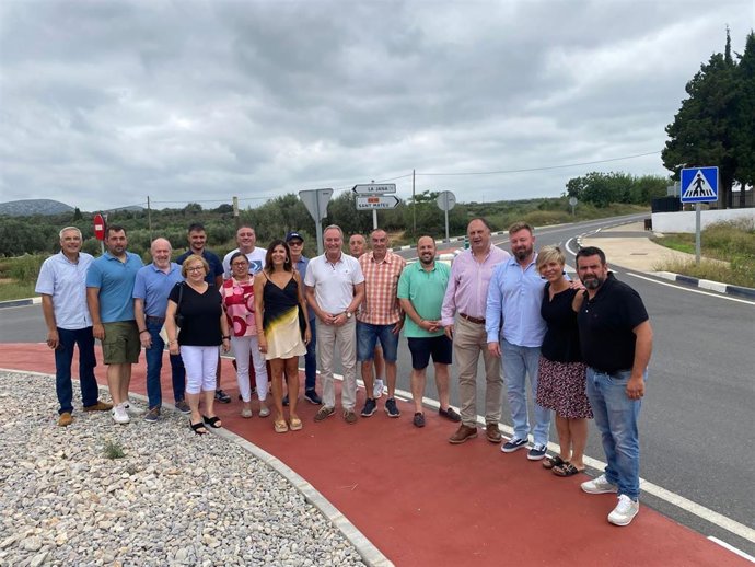 Alberto Fabra con alcaldes y diputados