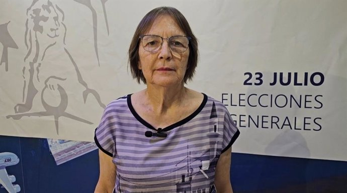 La candidata al Senado Cecilia González