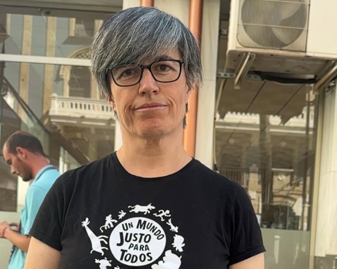 La candidata al Senado por Sumar en la provincia de Huelva, Pilar Blanco